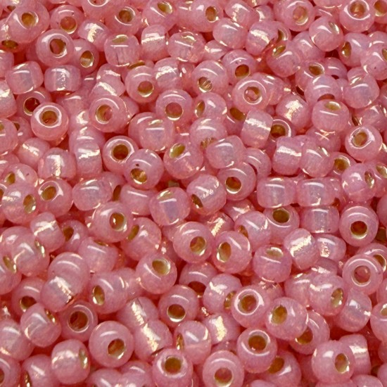 Afbeeldingen van Miyuki Rocaille 8/0 4237 Duracoat Silver Lined Pink x10g