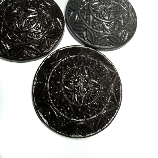 Afbeeldingen van Vintage Cameo 45mm round x1