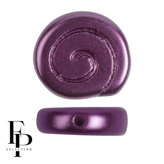 Picture of Escargot 13mm Pastel Bordeaux x10