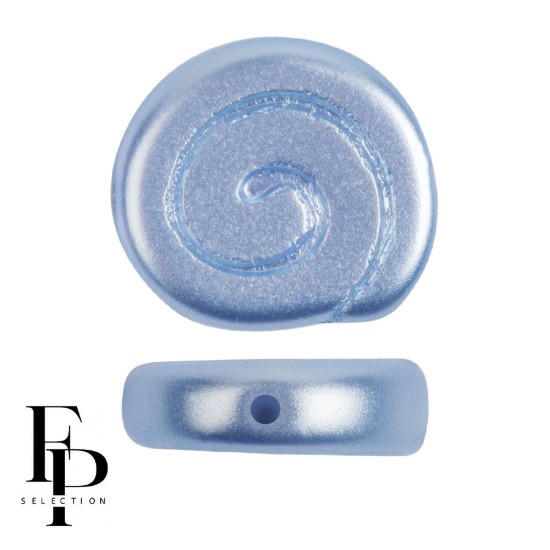 Picture of Escargot 13mm Pastel Light Sapphire x10