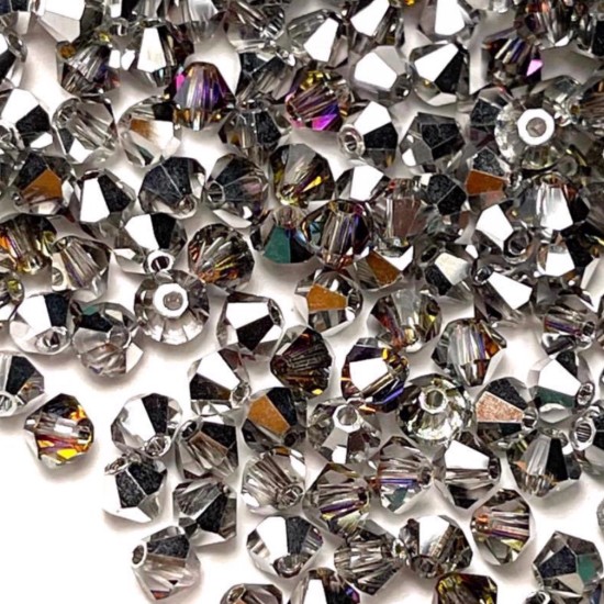 Image de Preciosa Bead Rondell 4mm Crystal Volcano x100