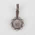 Picture of Alligator Hair clip setting 18mm round Antique Silver x5