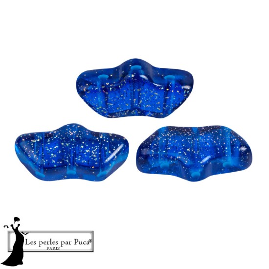 Изображение Delos® par Puca® Transparent Constellation Blue x10g