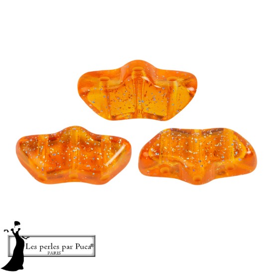 Изображение Delos® par Puca® Transparent Constellation Orange x10g
