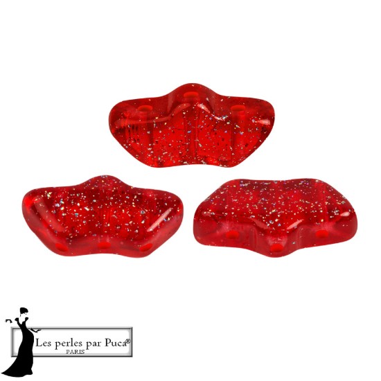 Изображение Delos® par Puca® Transparent Constellation Red x10g