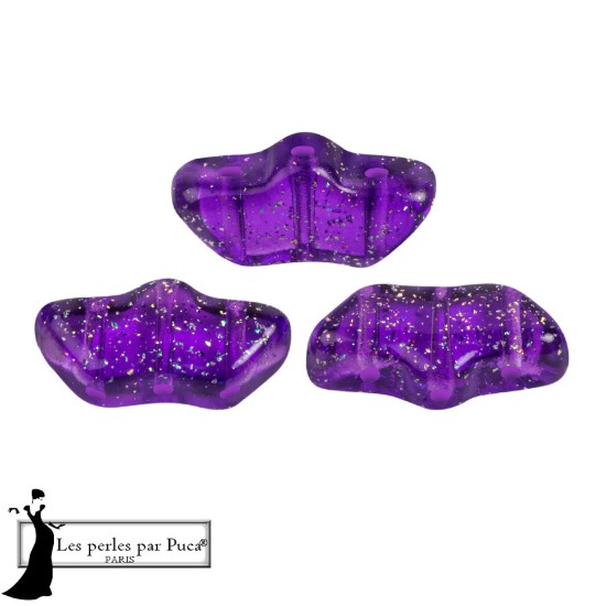 Изображение Delos® par Puca® Transparent Constellation Violet x10g