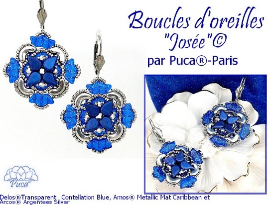 Bild von Oorbellen "Josée" par Puca – Instant Download or Printed Copy