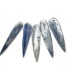 Image de Kyanite bead (natural) 40x10mm Blue x1