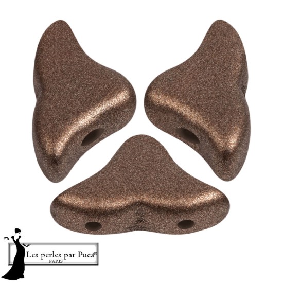 Picture of Hélios® par Puca® 6x10mm Metal Shine Maroon x10g