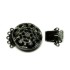 Afbeeldingen van Push Pull Clasp 22mm 5-strand Black Oxide x1