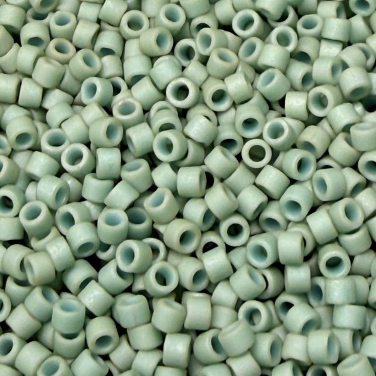 Изображение Miyuki Delica 11/0 DB374 Mat Opaque Seafoam x10g