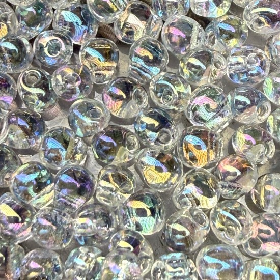 Image de Miyuki Drop 3.4mm 250 Crystal AB x10g