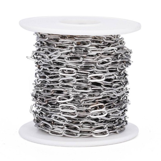 Picture of Stainless Steel Chain Paperclip 10x4x1mm x10m
