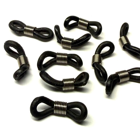 Bild von Eyeglass Holders 20x6mm Black x20
