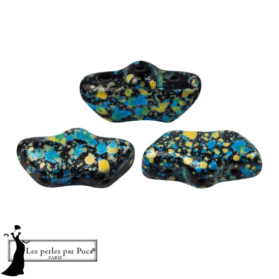 Afbeeldingen van Delos® par Puca® Enamel Blue Yellow x10g