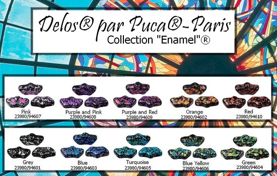 Afbeeldingen van Delos® par Puca® Enamel Collection x50g