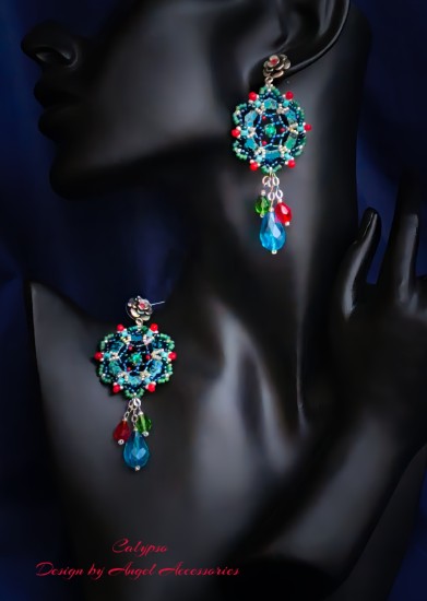 Изображение Oorbellen "Calypso" – Instant Download or Printed Copy