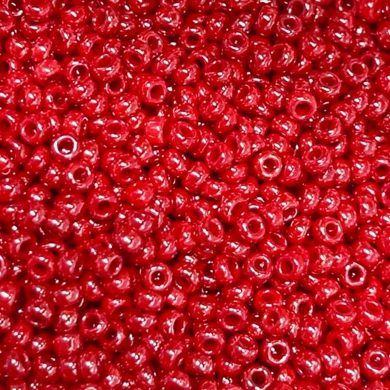 Bild von Miyuki Rocaille 11/0 426 Opaque Red Luster x10g
