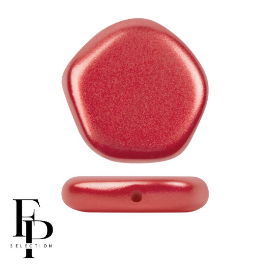 Picture of Cute Polygon 15mm Pastel Dark Coral x1