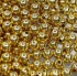 Afbeeldingen van Brass Bead 6mm round Gold Plated x100