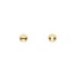 Afbeeldingen van Brass Bead 6mm round Gold Plated x100