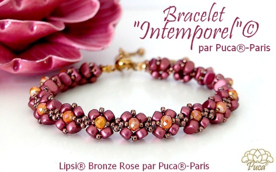 Afbeeldingen van Armband "Intemporel" par Puca– Instant Download or Printed Copy