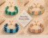Afbeeldingen van Armband "Smeralda" – Instant Download or Printed Copy
