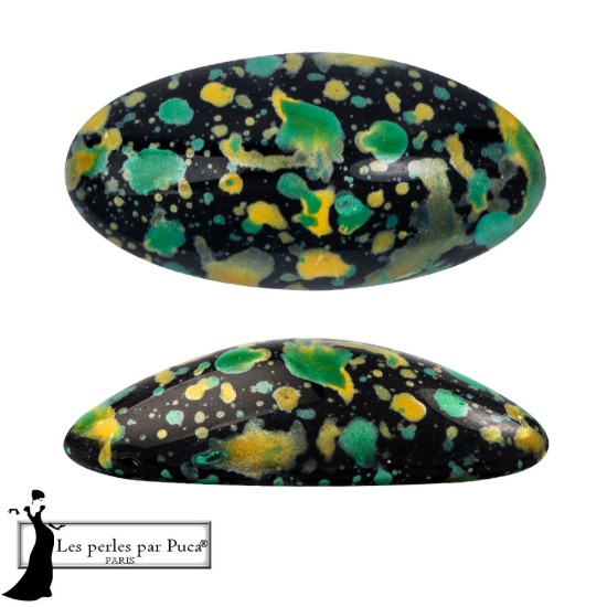 Image de Athos Par Puca 20x10mm Enamel Green x1