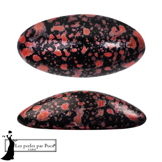 Image de Athos Par Puca 20x10mm Enamel Red x1