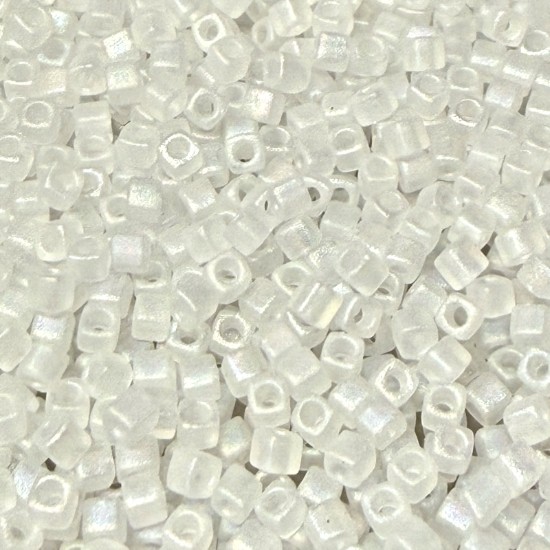 Afbeeldingen van Miyuki Cubes 1.8mm 131FR Mat Crystal AB x10g