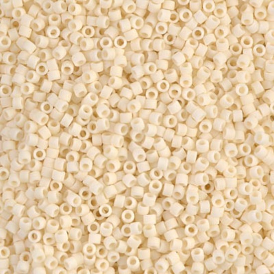 Afbeeldingen van Miyuki Delica 11/0 DB762 Mat Opaque Cream x10g