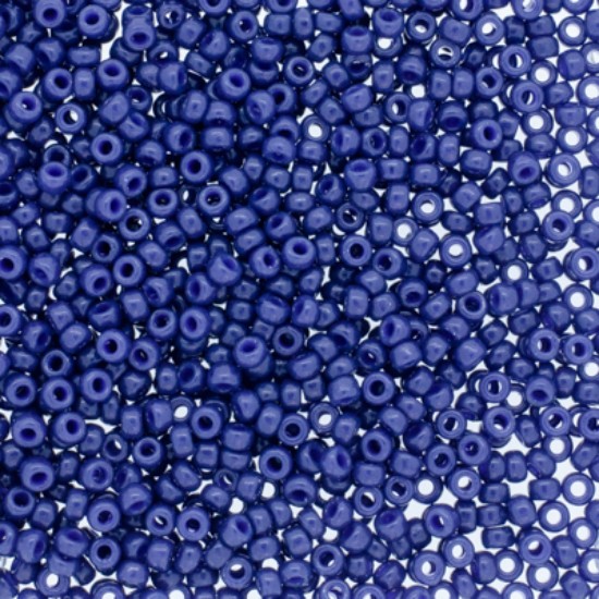 Bild von Miyuki Rocaille 11/0 4493 Duracoat Opaque Navy Blue x10g