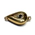 Image de Neumann Clasp 22x11mm drop 23kt Gold Plated x1