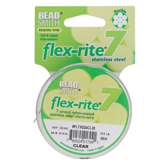 Afbeeldingen van Flexrite 7-strand 0.60mm Clear x9.2m