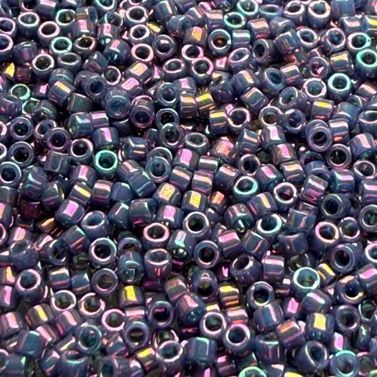 Image de Miyuki Delica 11/0 DB134 Opaque Purple Gray Luster x10g