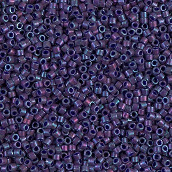Bild von Miyuki Delica 11/0 DB135 Metallic Midnite Purple x10g