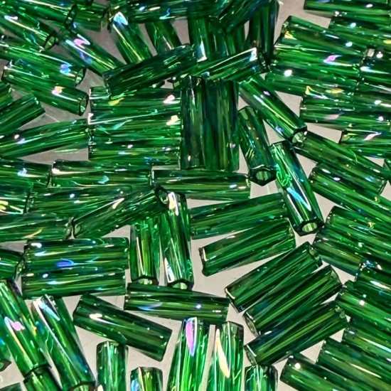 Afbeeldingen van Miyuki Twist Bugle 6mm 179 Transparent Green AB x10g