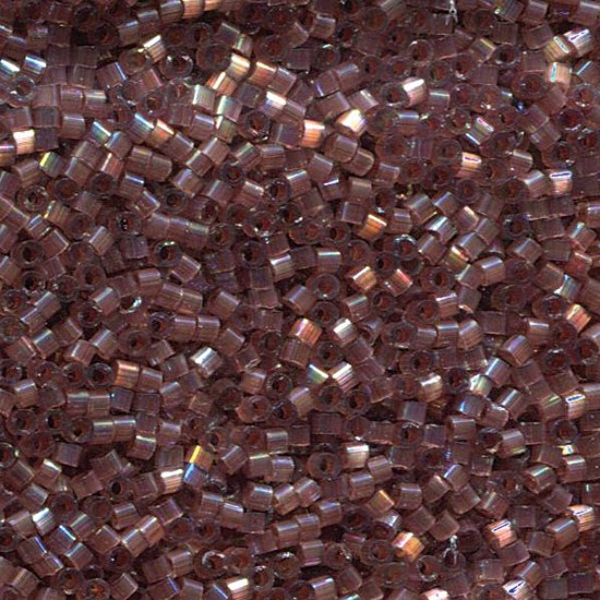 Afbeeldingen van Miyuki Delica 11/0 DB1878 Silk Inside Dyed Rose Topaz AB x10g