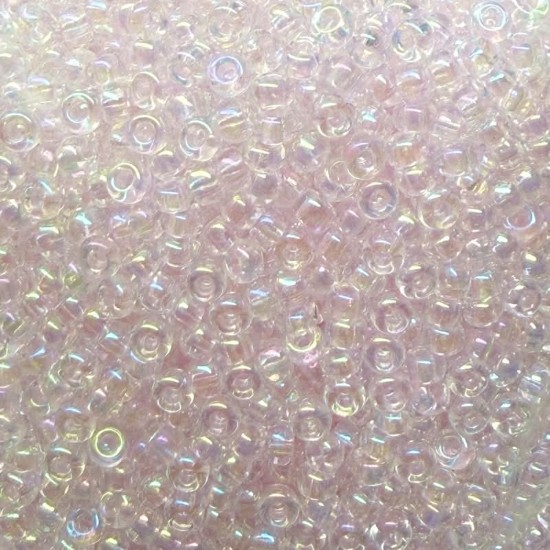 Picture of Miyuki Rocaille 11/0 265 Transparent Pale Pink AB x10g