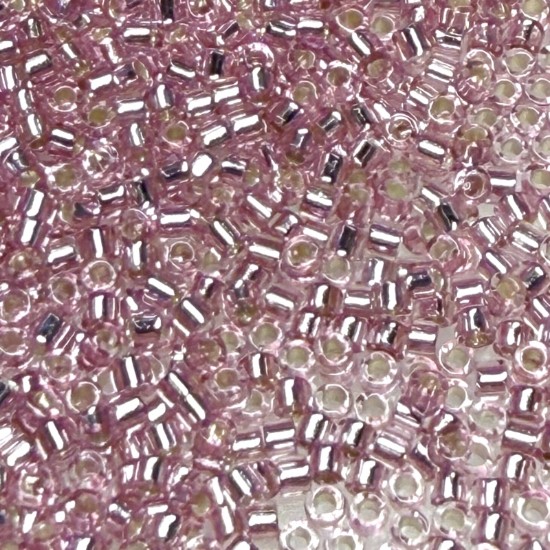 Afbeeldingen van Miyuki Delica 11/0 DB1434 Silver Lined Pale Rose x10g