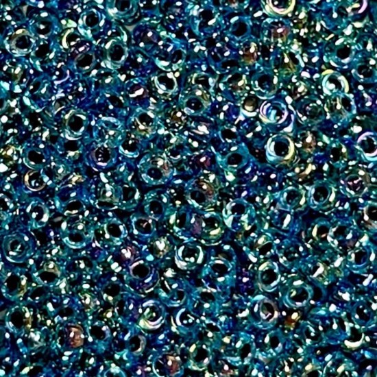 Afbeeldingen van Miyuki Rocaille 11/0 339 Blue Lined Aqua AB x10g