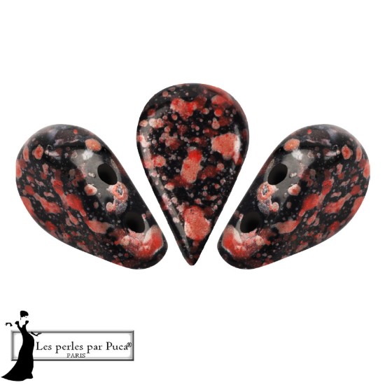 Изображение Amos® by Puca® 5x8mm Enamel Red x10g