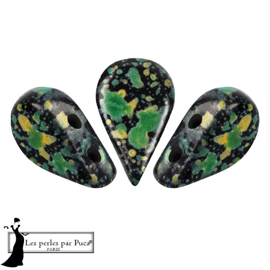 Afbeeldingen van Amos® by Puca® 5x8mm Enamel Green x10g