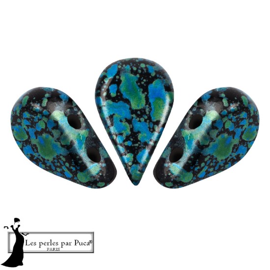 Изображение Amos® by Puca® 5x8mm Enamel Turquoise x10g