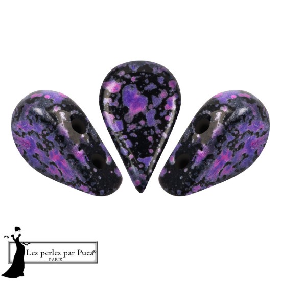 Изображение Amos® by Puca® 5x8mm Enamel Purple and Pink x10g