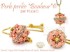 Изображение Beaded Bead "Bonheur" par Puca – Instant Download or Printed Copy