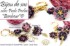 Изображение Beaded Bead "Bonheur" par Puca – Instant Download or Printed Copy