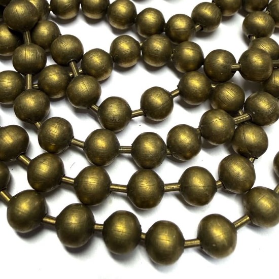 Bild von Ball Chain 6mm Bronze x1m
