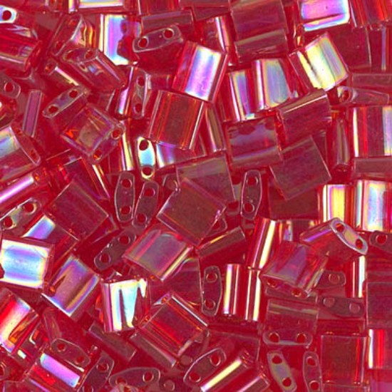 Изображение Miyuki Tila 254 Transparant Red AB x5g