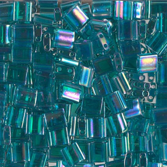 Изображение Miyuki Tila 2458 Transparant Teal AB x5g